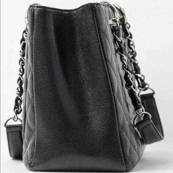 **SOLD** Chanel Black Caviar GST Tote Authentic - Picture 10 of 10